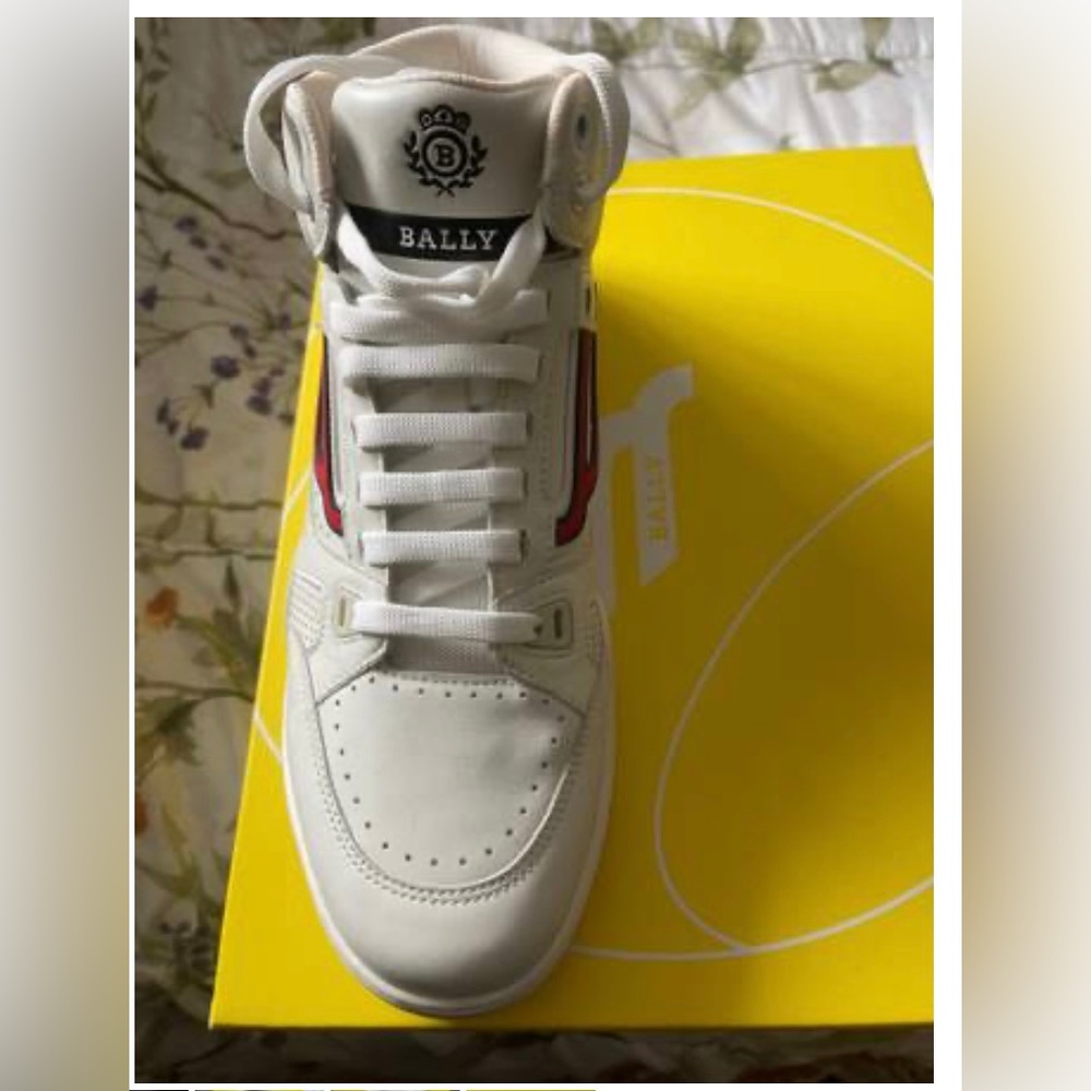 BALLY King T/108 High Top Sneakers size:10